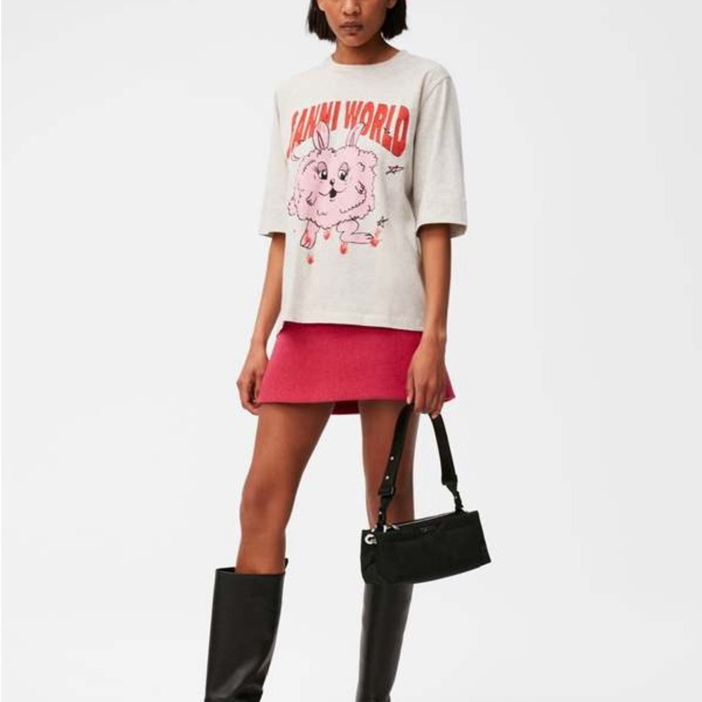 Ganni Graphic T- shirt